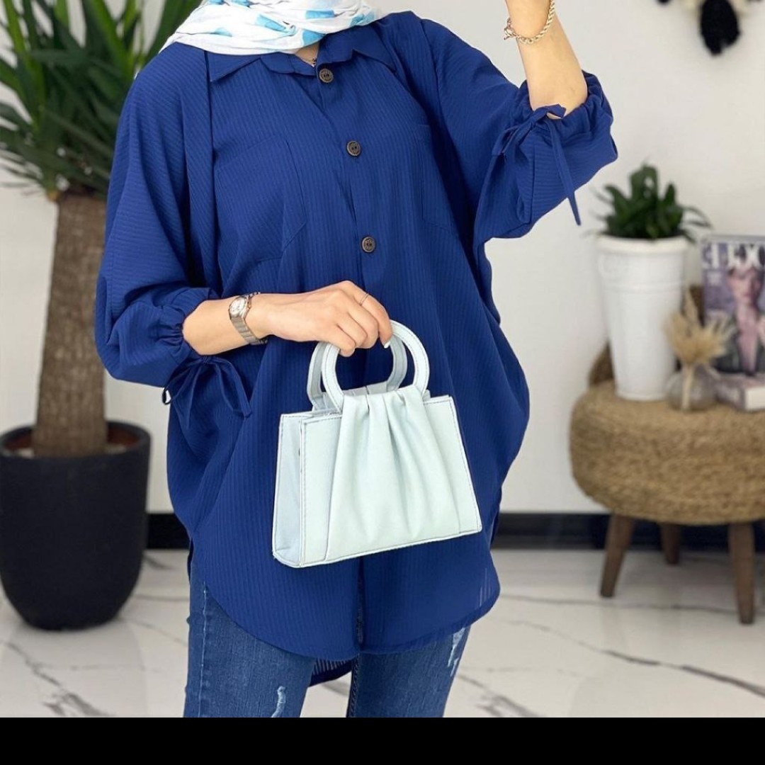 مانتو پانچ حریر میله ای