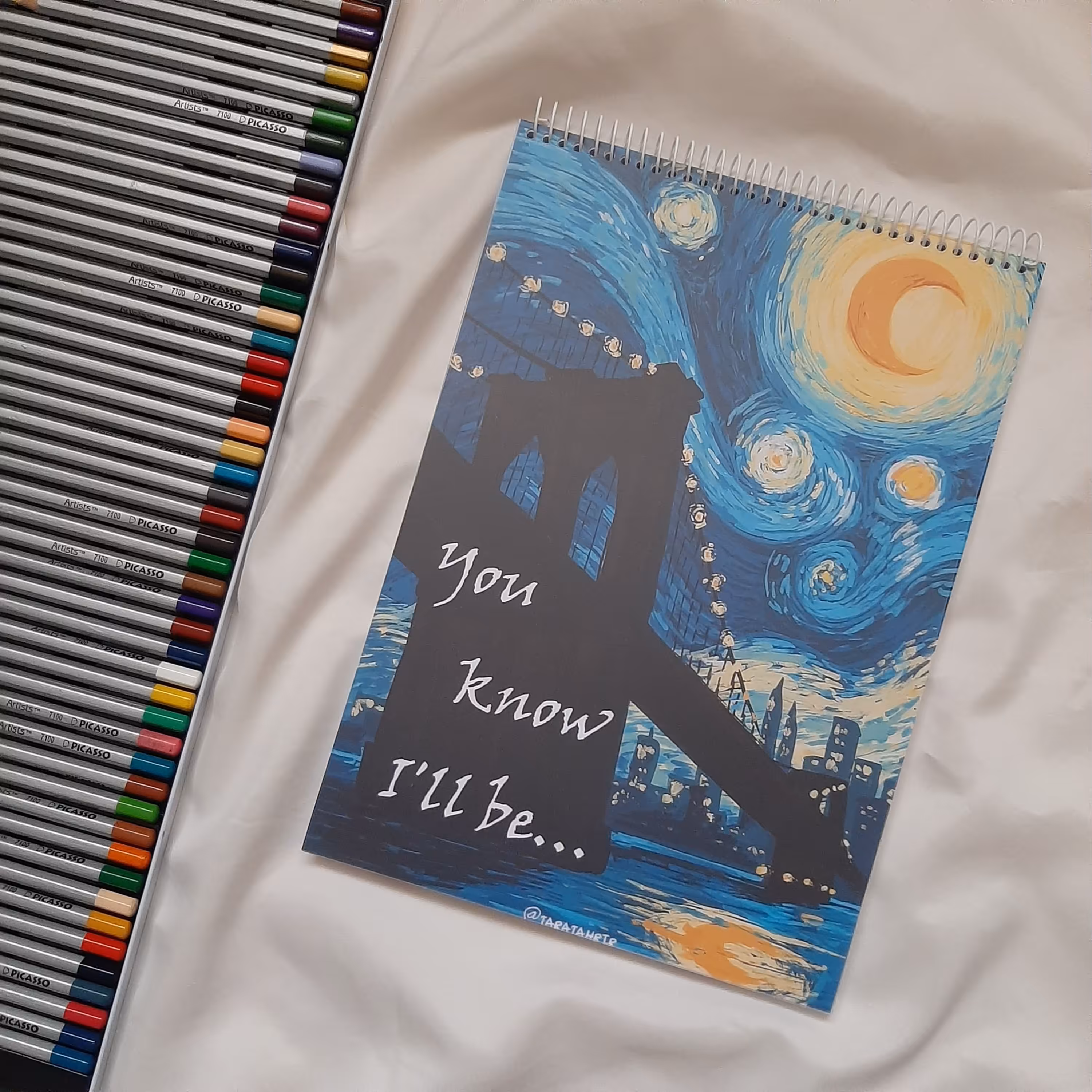 دفتر شطرنجی جزوه نویسی 100 برگ سایز آ4 طرح ونگوک