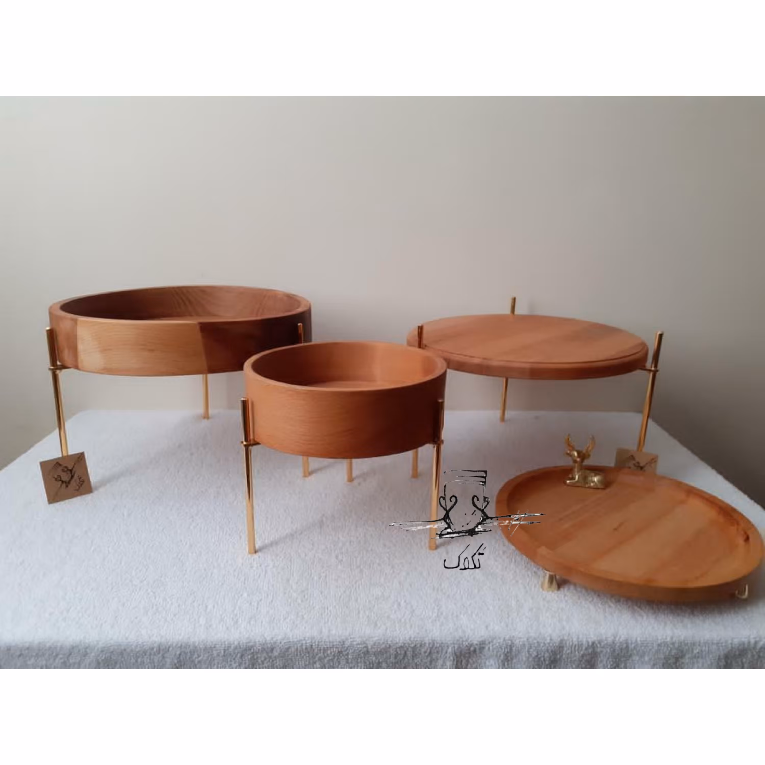 ست  پذیرایی چوبی