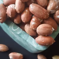 بادام زمینی درشت و امساله آستانه 500گرمی