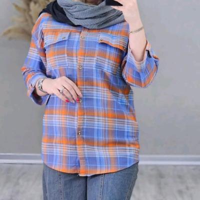مانتو اسپرت زنانه نخ پنبه مدل مانتو چهارخونه