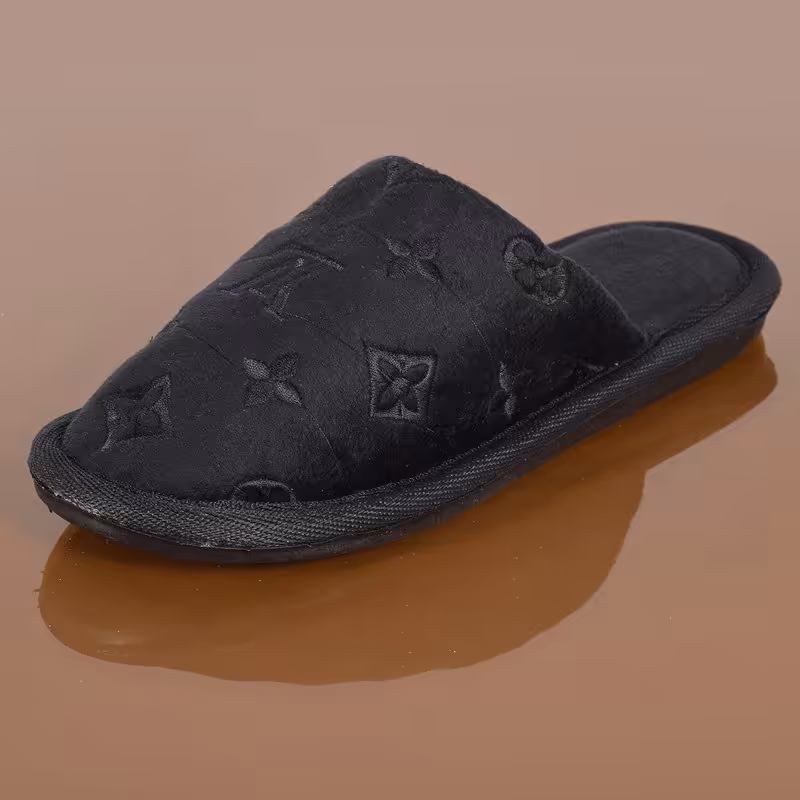 دمپایی حوله ای زنانه نیکتا 2190 مشکی