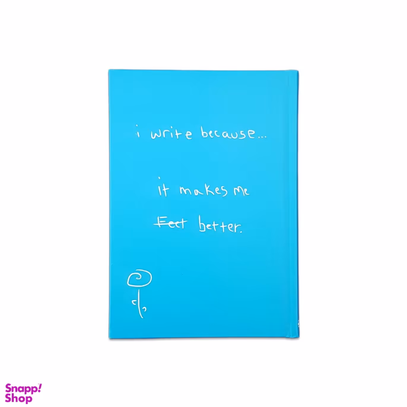 دفتر 100 برگ دات نوت مدل I Write Because