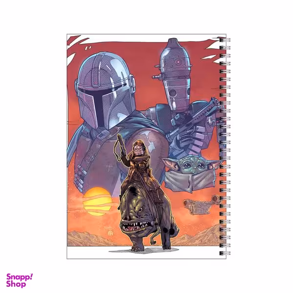 دفتر مشق 50 برگ بامبیلیپ طرح سریال ماندالورین کد 1229716