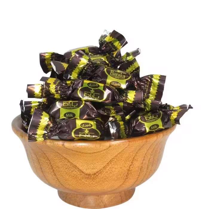 شکلات شیری باراکا کاکائویی 500 گرمی آجیل و خشکبار مهران 