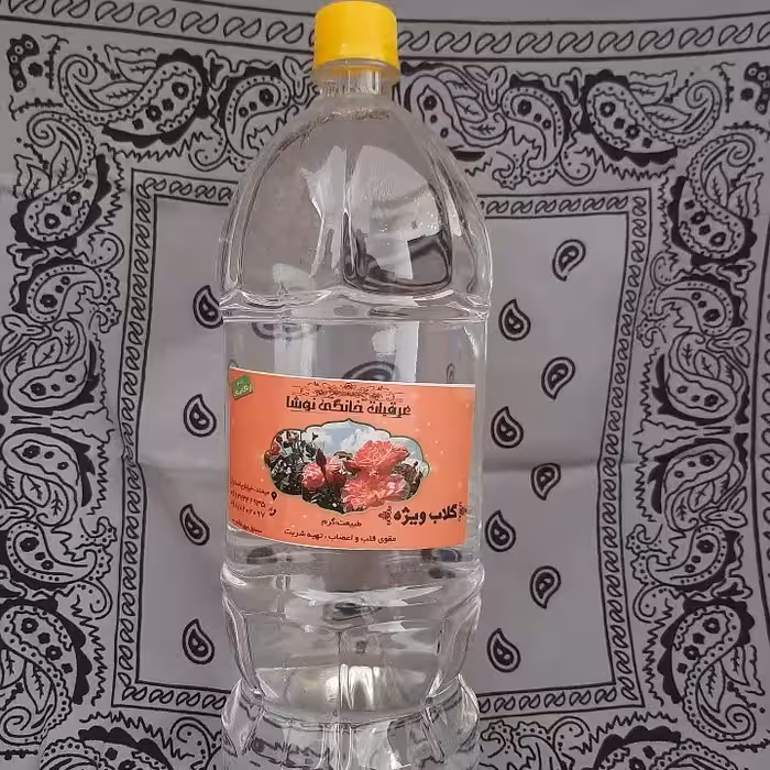 عرق گلاب ویژه دولیتری