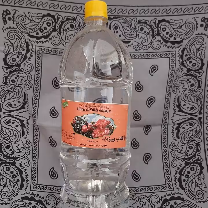 عرق گلاب ویژه دولیتری