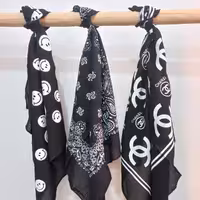 دستمال سر یا باندانا رنگ مشکی