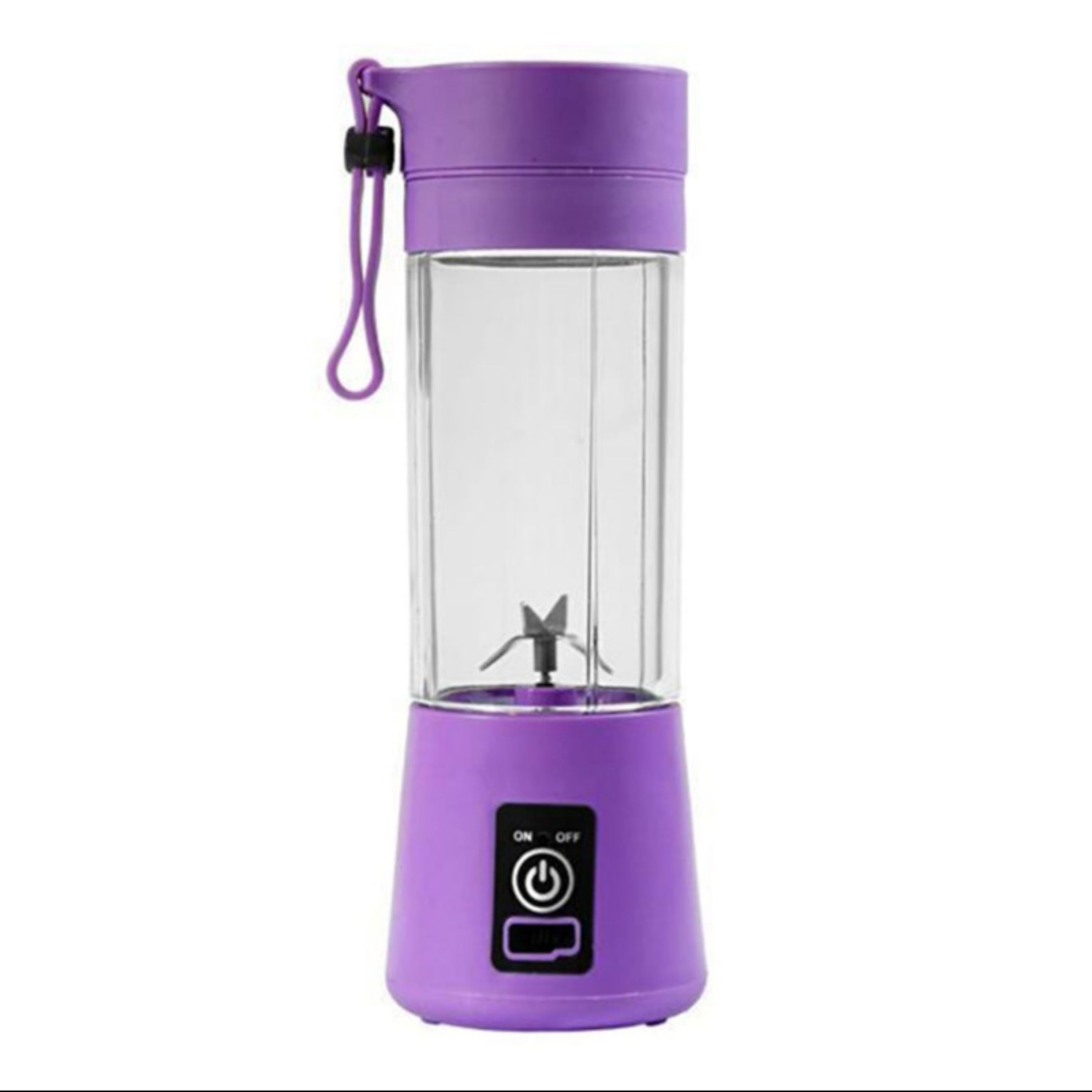 شیکر برقی میوه مدل HM-03 بنفش مناسب برای اسموتی و ...