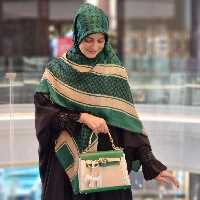 روسری کج راه کیفیت اعلادو رو دور دست دوز