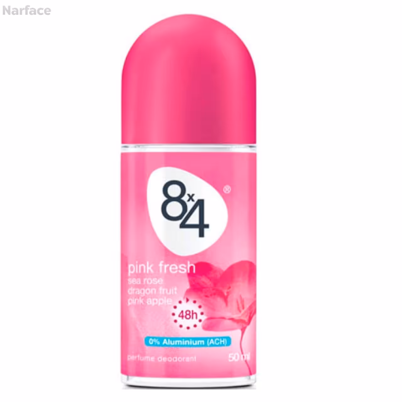 رول ضد تعریق زنانه هشت در چهار مدل Pink Fresh حجم 50 میلی لیتر