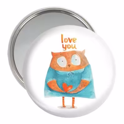 آینه جیبی خندالو مدل گربه کد 5269