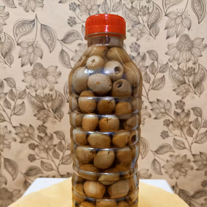 زیتون بدون هسته نیم کیلو خالص