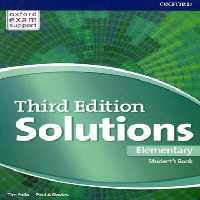 سولوشنز المنتری - Solutions Elementary - انتشارات آکسفورد و جنگل - چی بخونم