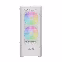 کیس کامپیوتر گیمدیاس مدل AURA GC7 MESH  ARGB WH