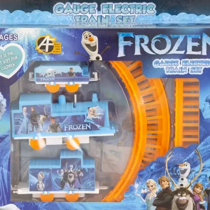 قطار اسباب بازی طرح فروزن