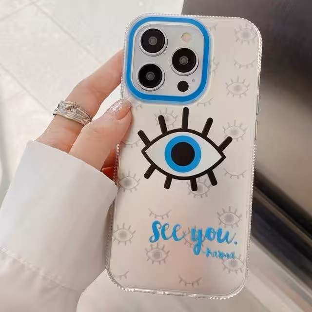 قاب گوشی چشم🧿نظر هلوگرامی