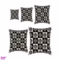 کوسن رنس کد S5-10089 مجموعه 5 عددی کوچک تا بزرگ چند رنگ