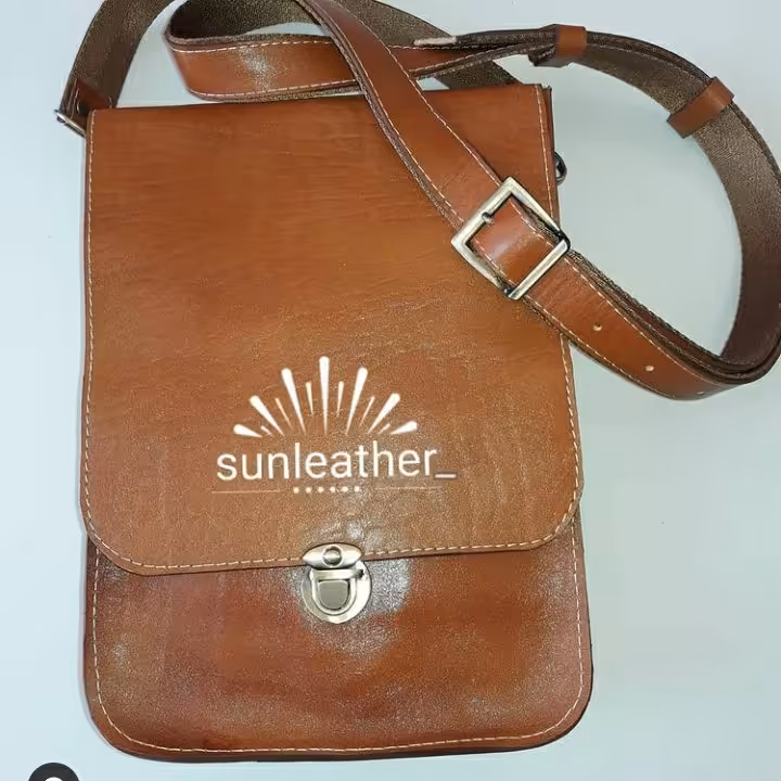 کیف دوشی تبلت چرم