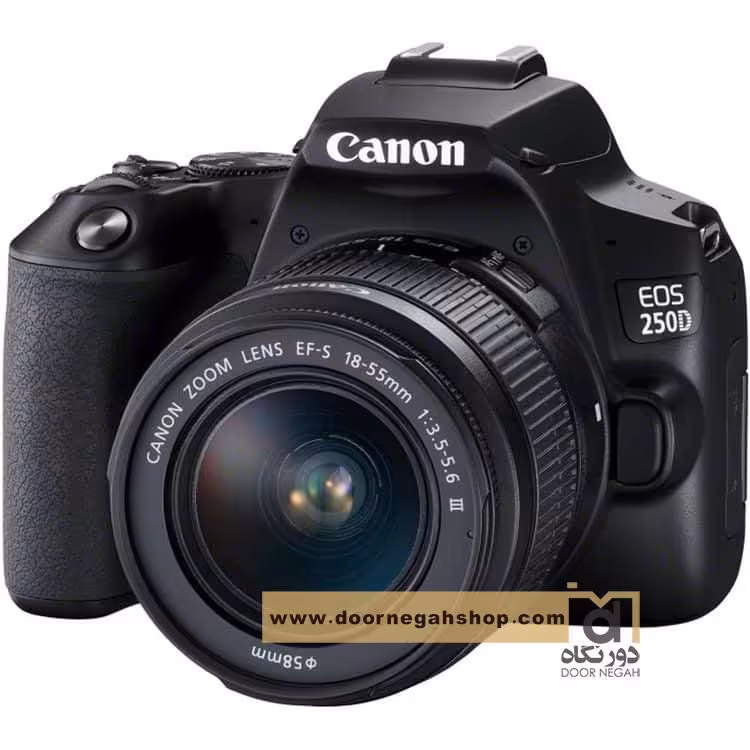 CANON 250D kit EF-S 18-55mm f/4-5.6IS STM دوربین عکاسی کانن