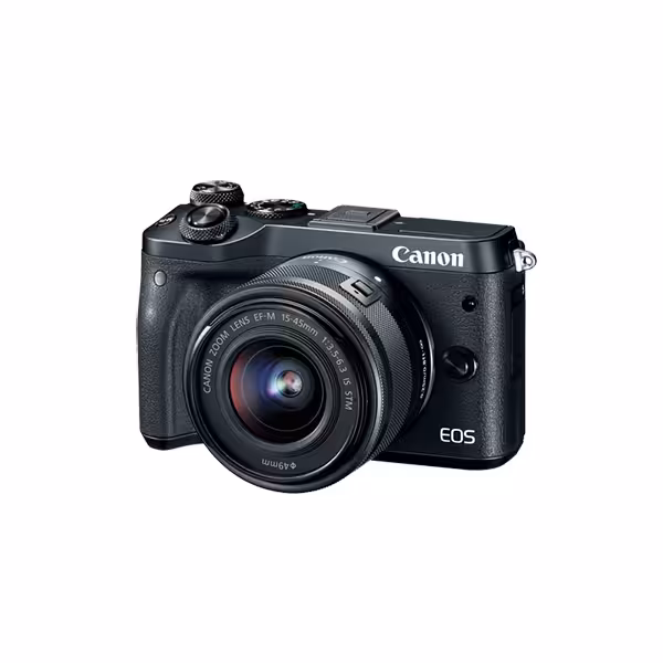 دوربین عکاسی بدون آینه کانن Canon EOS M6 EF-M 15-45mm IS STM