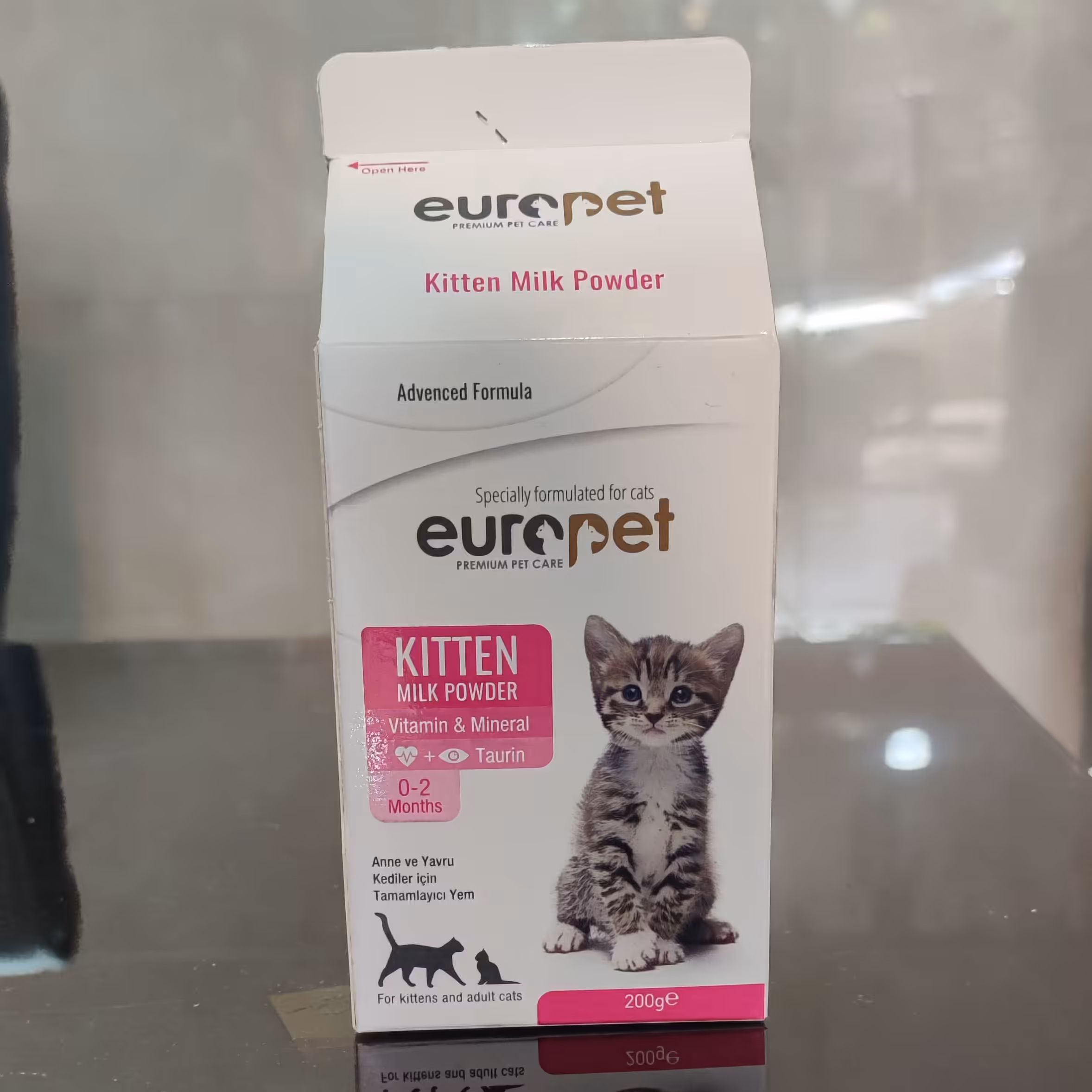 شیر خشک گربه یورو پت ساخت ترکیه