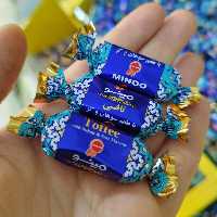 شکلات تافی طعم گز و سوهانی مینو (250گرم) نرم و خوشمزه