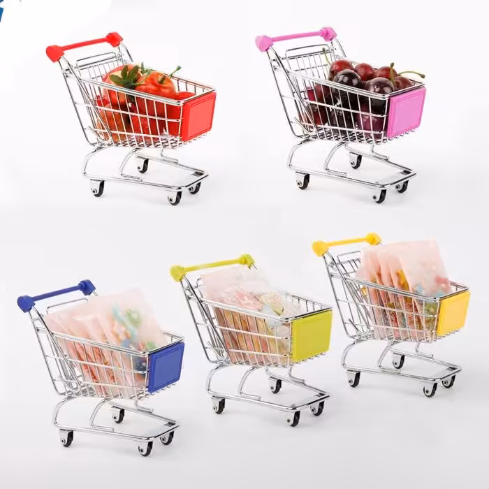 جااسکاجی چرخ خرید فلزی یک عددی باارسال رایگان