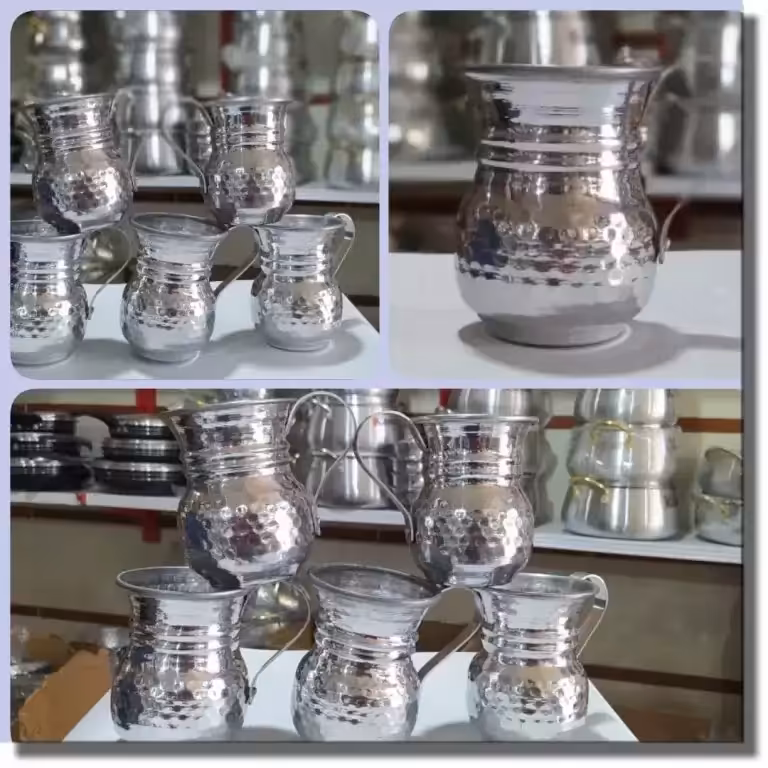 3 عددلیوان روحی چکشی دسته دار طرح ترک
