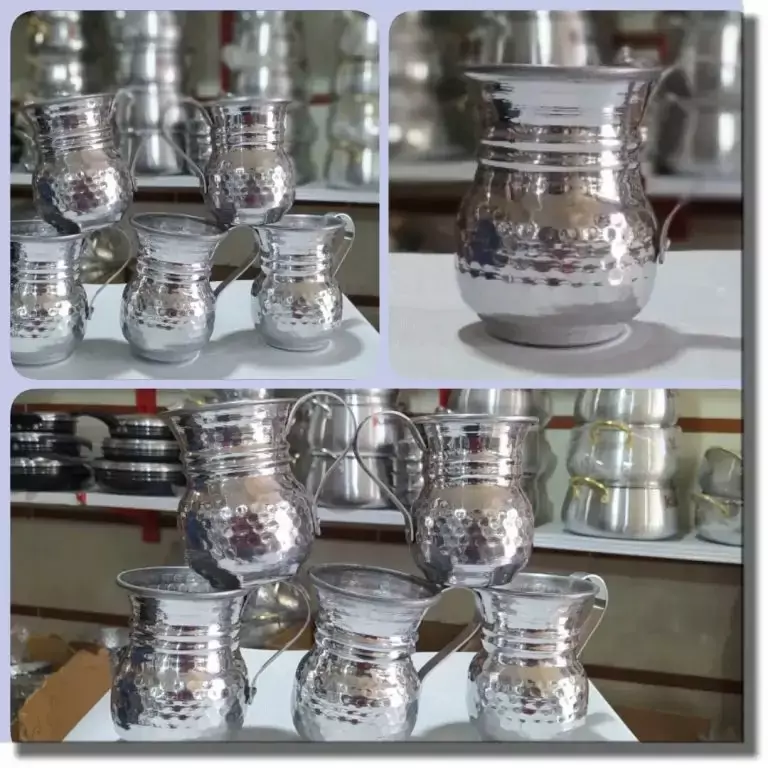 3 عددلیوان روحی چکشی دسته دار طرح ترک