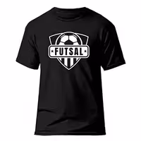 تیشرت فوتسال فشن لاین FUTS 3 |مشکی/سفید