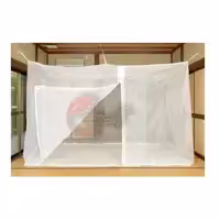 پشه بند حریر برند خوشنام هگمتان مدل بدون کفه 3در2 ارتفاع 190