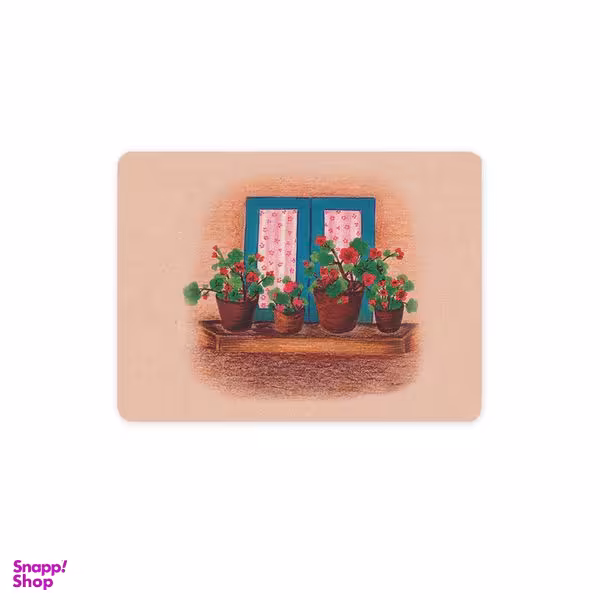 ماوس پد ترمه طراحان ایده مدل شمعدونی کد trm094