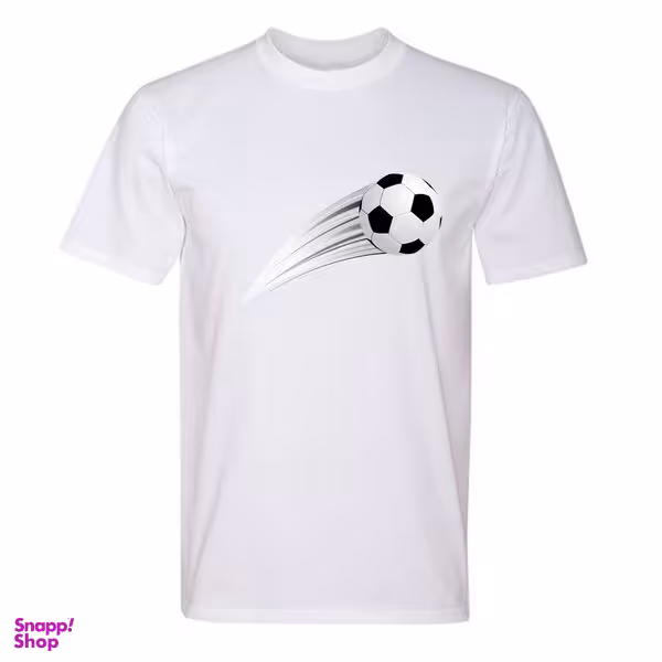 تی شرت آستین کوتاه مردانه مدل T158 طرح فوتبالی