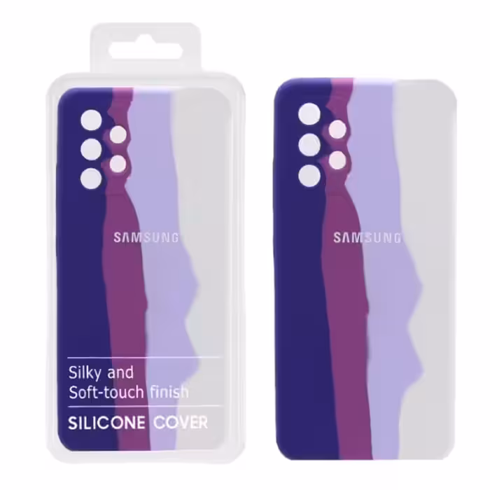 قاب گوشی سیلیکونی آبرنگی اورجینال محافظ لنزدار برای Samsung A53-5G کد 232