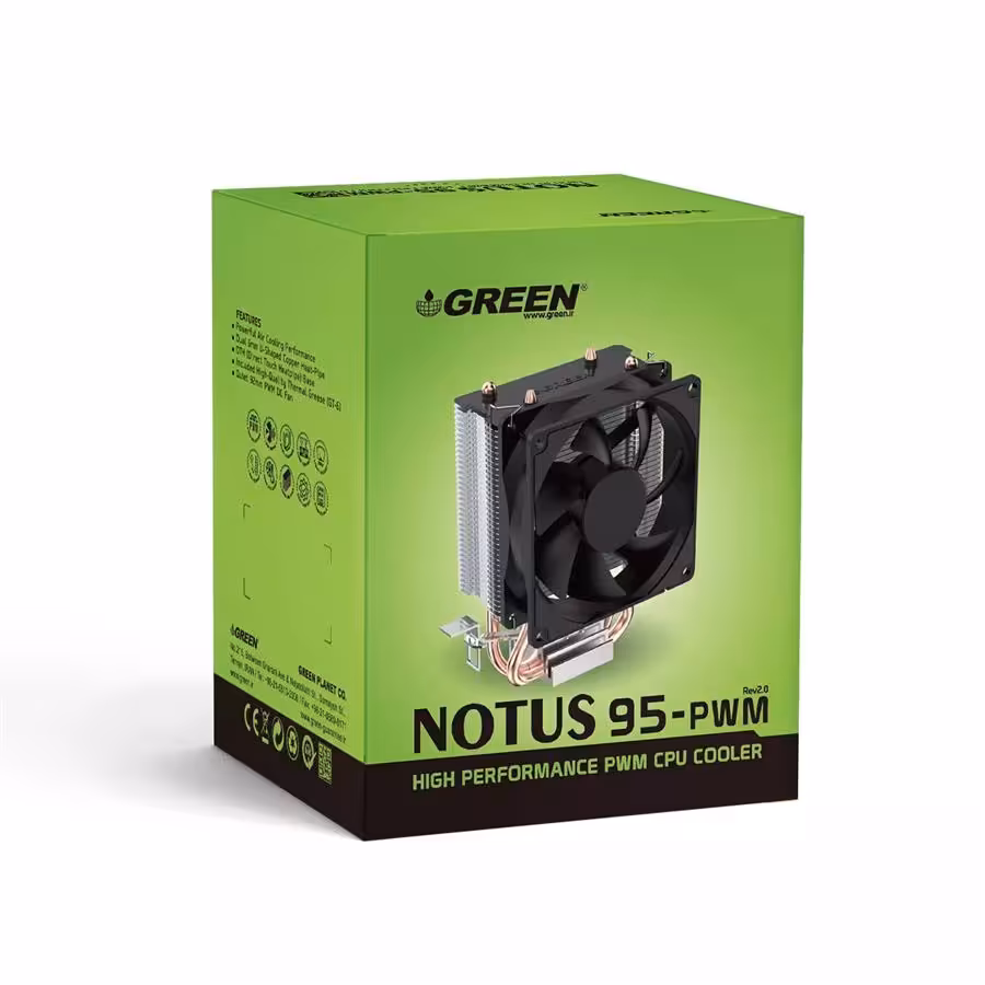 فن بادی گرین مدل NOTUS 95-PWM Rev2