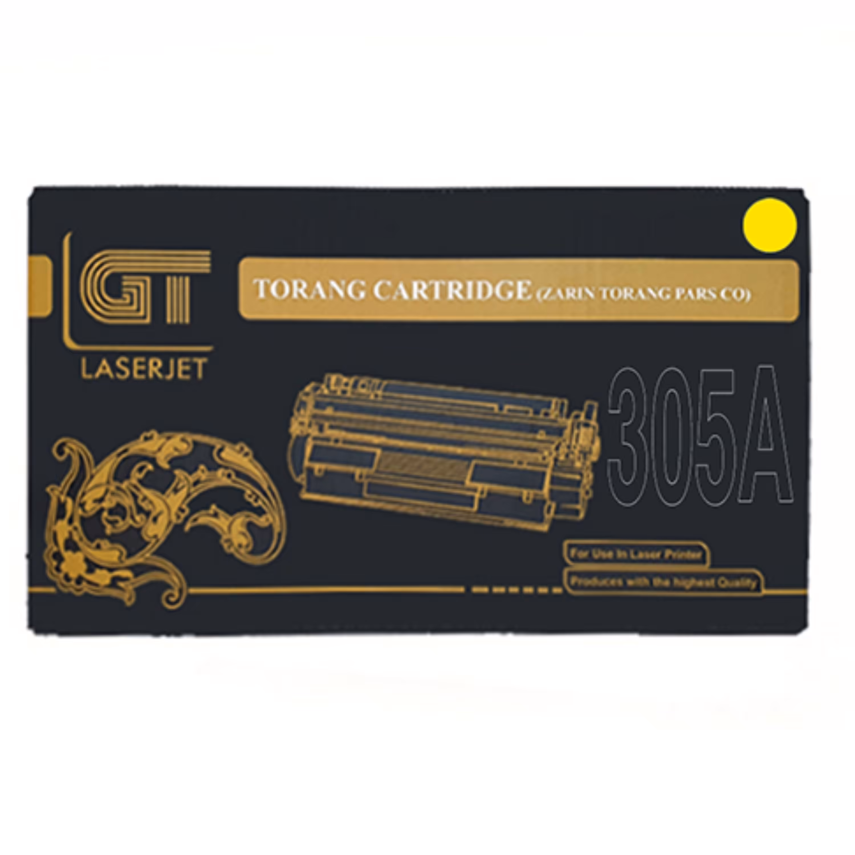کارتریج تونر لیزری زرد جی تی GT 305A(با ضمانت و گارانتی)
