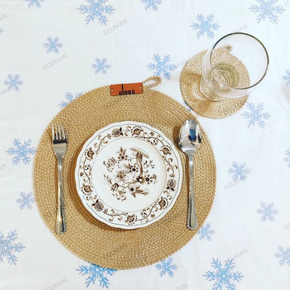 ست زیر بشقابی و زیر لیوانی