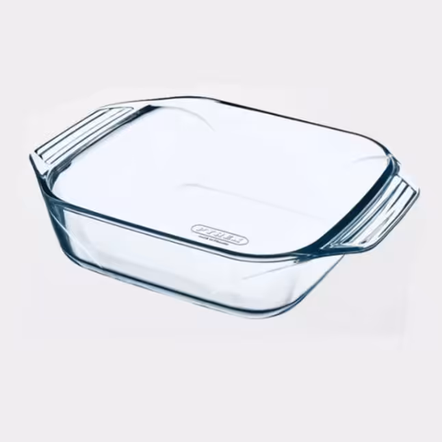 ظرف پخت پیرکس مربع مدل 29 در 23 سانتی متر