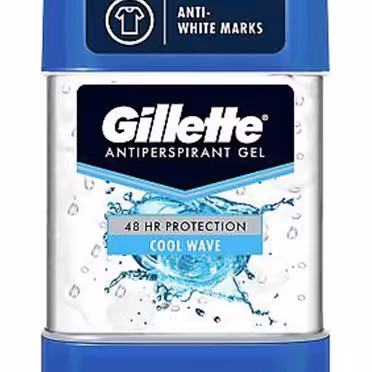 استیک شفاف ضدتعریق ژیلت مدل Cool Wave حجم 75 میل