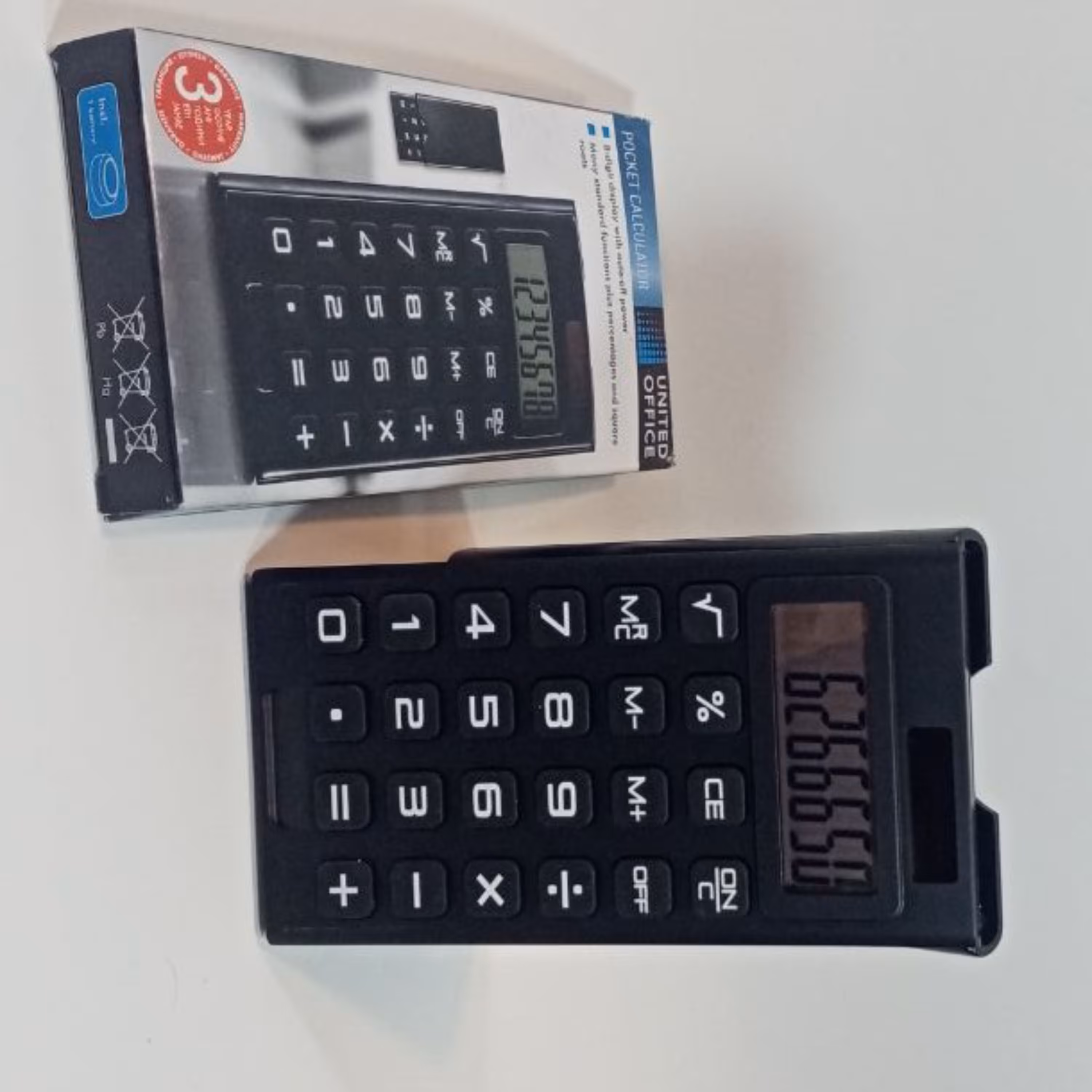  ماشین حساب بزرگ جیبی 14 در 7.5 سانت 