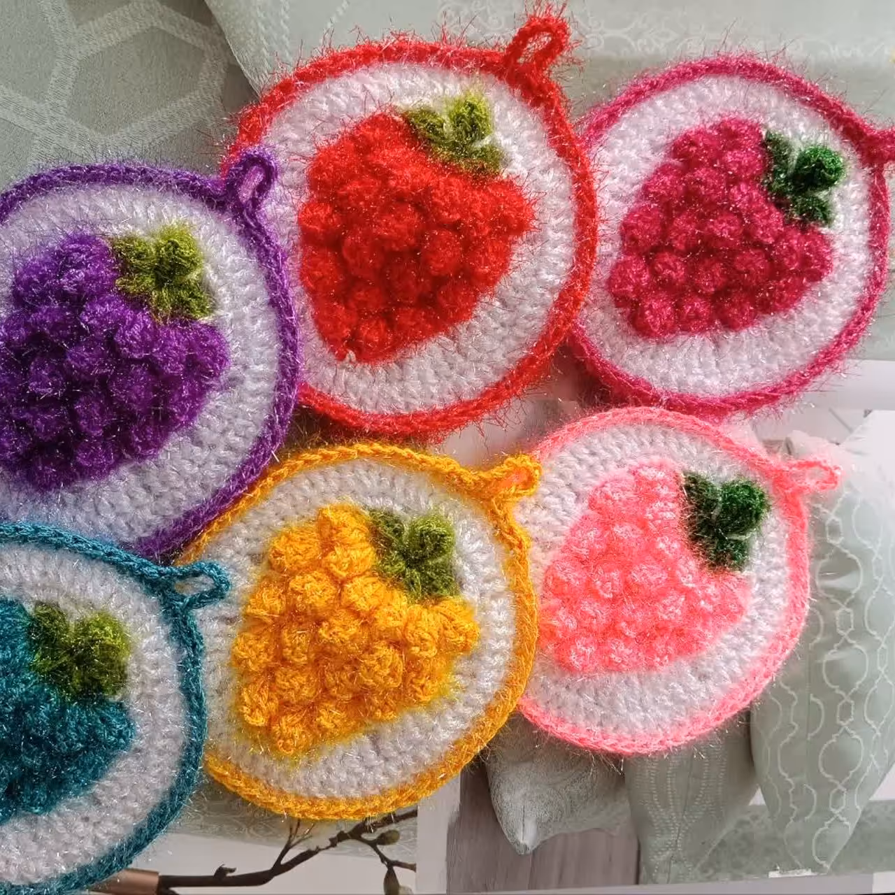 دستگیره انگور زیبا در رنگ های دلخواه شما