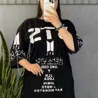 تیشرت زنانه تیشرت دخترانه تیشرت بی تی اس