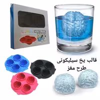قالب یخ سیلیکونی طرح مغز