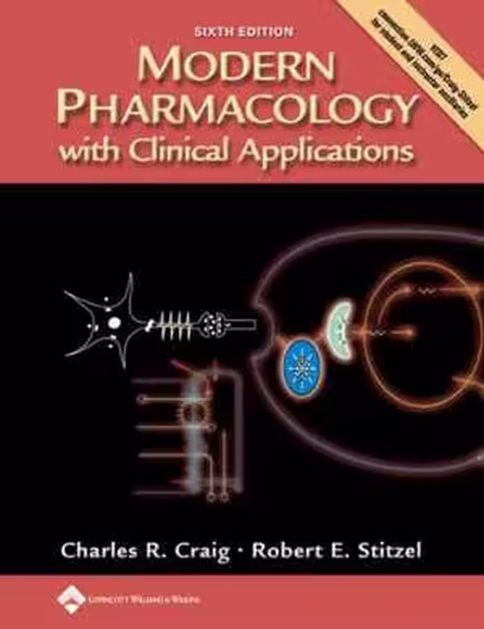 [PDF] دانلود کتاب Modern Pharmacology With Clinical Applications, 5th ed, 2004