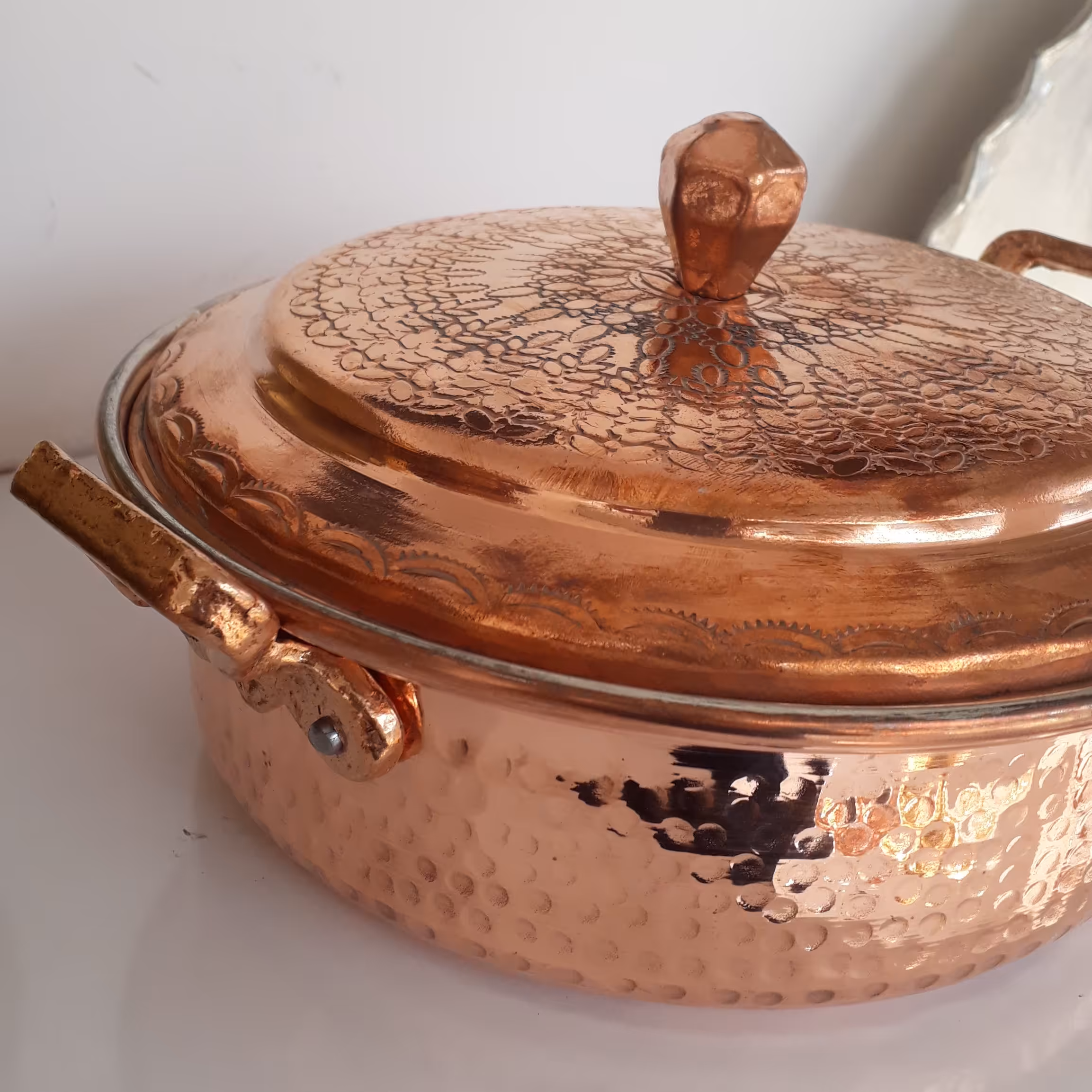 ماهیتابه مسی یزدی سایز 5