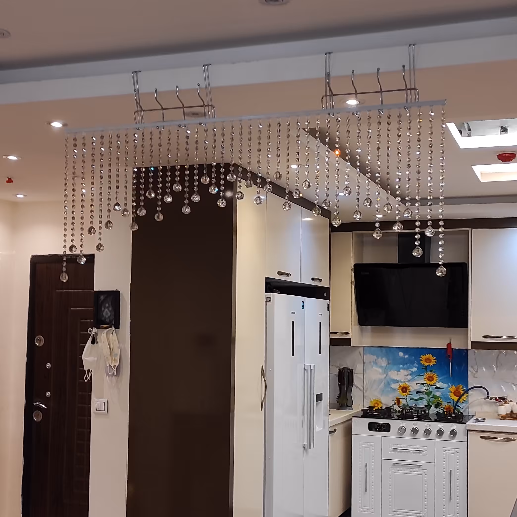 پرده کریستالی نامنظم