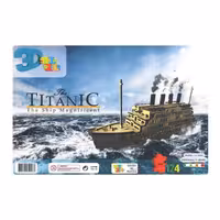 پازل چوبی سه بعدی کشتی تایتانیک شیپر