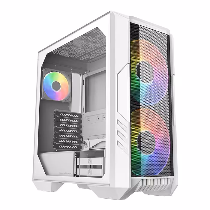 کیس کولرمستر مدل  Master Case H500 WHITE MESH