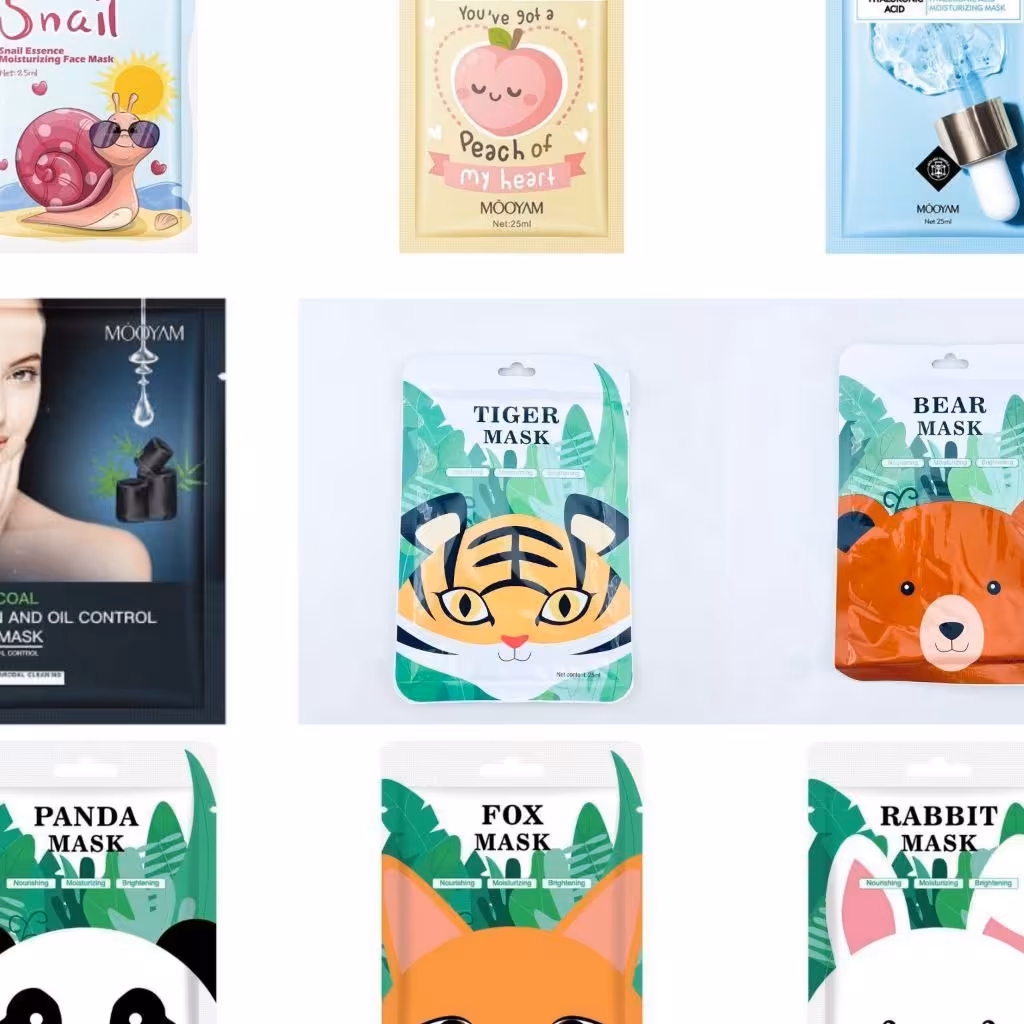 ماسک ورقه ای اورجینال با رایحه های مختلف  برای از بین بردن جوش و مرطوب کننده پوست 